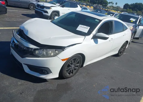 2017 Honda Civic Ex из США, поврежденный, VIN 19XFC2F82HE061931